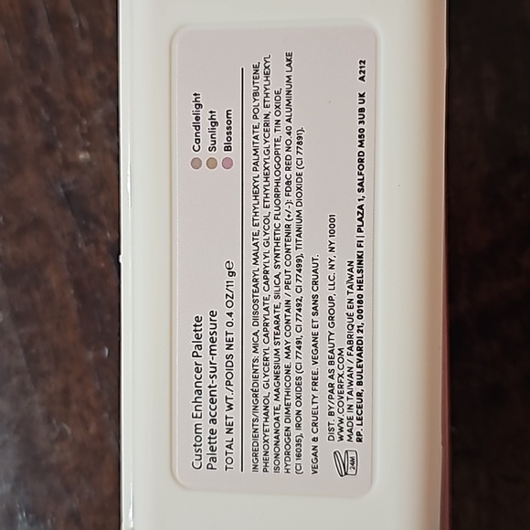 NIB Color FX Enhancer 3 Color Palette - Picture 3 of 4